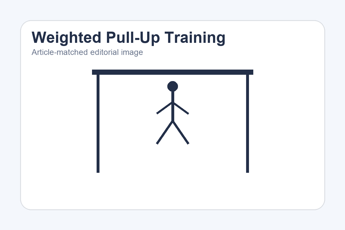 Best Program to Increase Weighted Pull-Ups: The 2-Day Plan That Actually Progresses